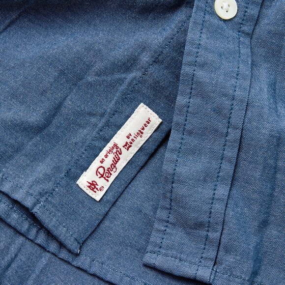 Blue Long Sleeve Penguin by Munsingwear - Men's Large - Classic Fit - Like New - Picture 4 of 6